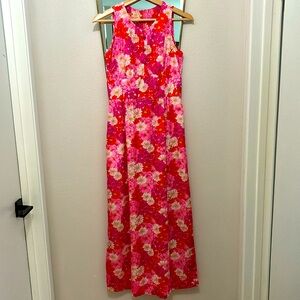 1970s vintage Sears Hawaiian dress Xs